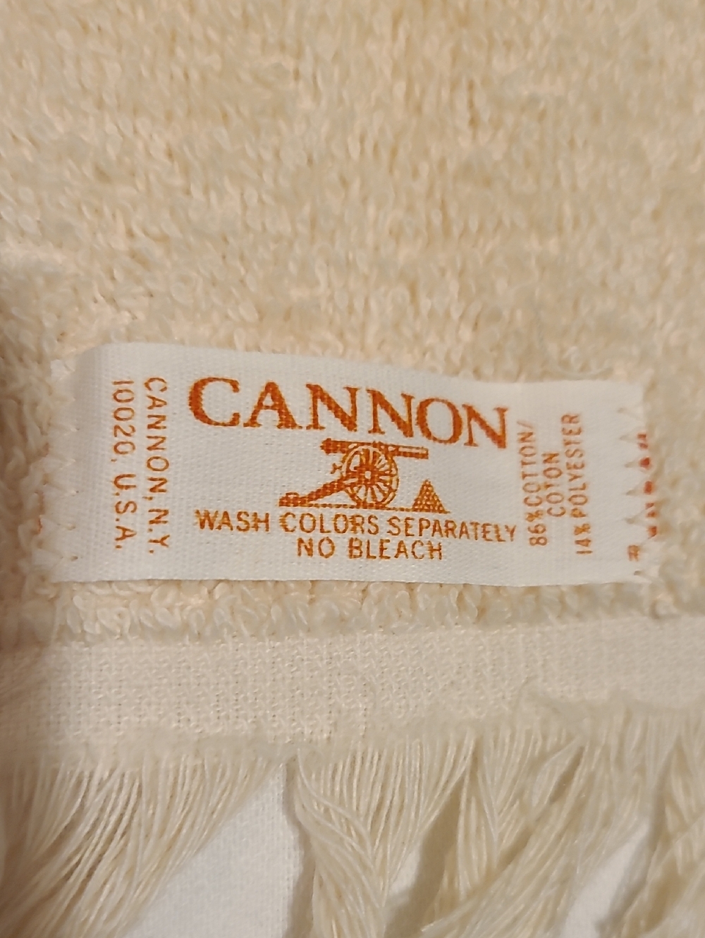 Vintage Cannon Fresh Mushrooms Butterfly Kitchen Towel And Pot Holder 70s - Picture 8 of 11